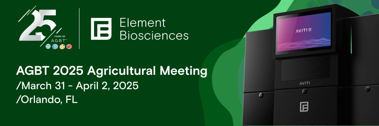 Meet Element Biosciences at AGBT Agricultural Meeting