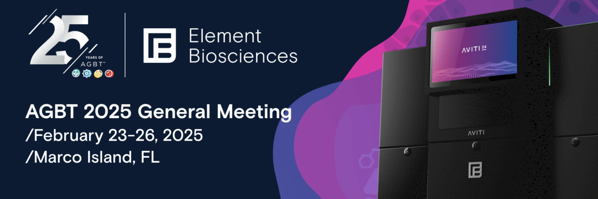 Meet Element Biosciences at AGBT 2025